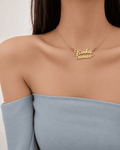 Love Accent Name Pendant