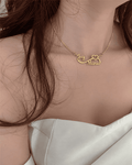 "Woven Hearts" Personalized Connected Name Charm