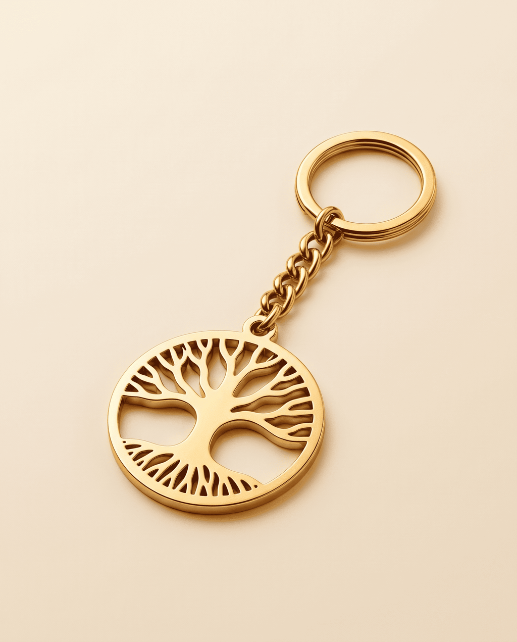 World Tree Charm Keychain