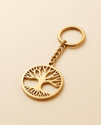 World Tree Charm Keychain