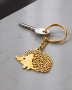 The Floral Quill Hedgehog Charm