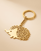 The Floral Quill Hedgehog Charm