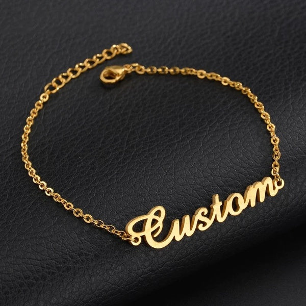 Simple Name Bracelet