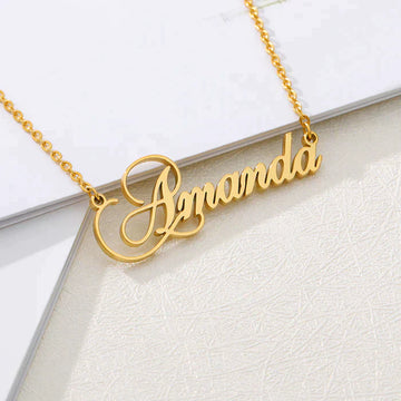 Signature Script Name Pendant