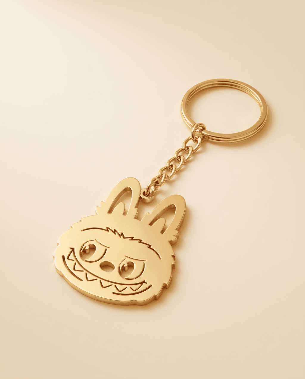 The Mischievous Monster Bunny Labubu Keychain