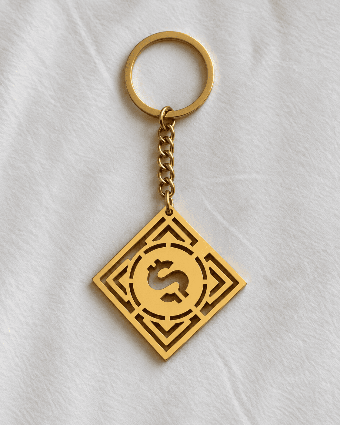 The Prosperity Maze Dollar Sign Charm