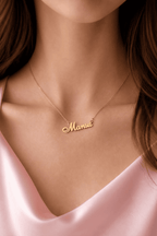 Timeless Script Name Necklace