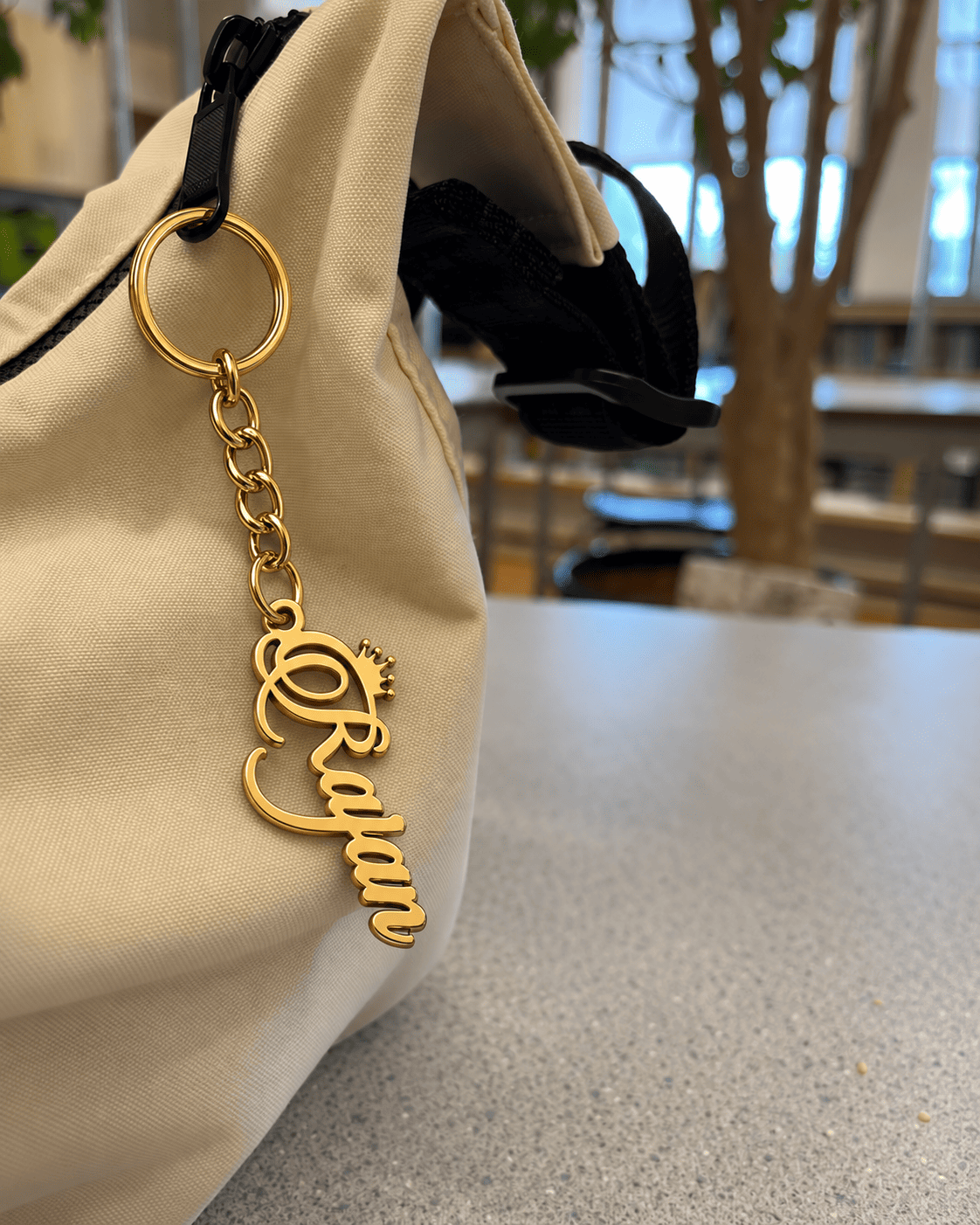 The Royal Name Crown Charm