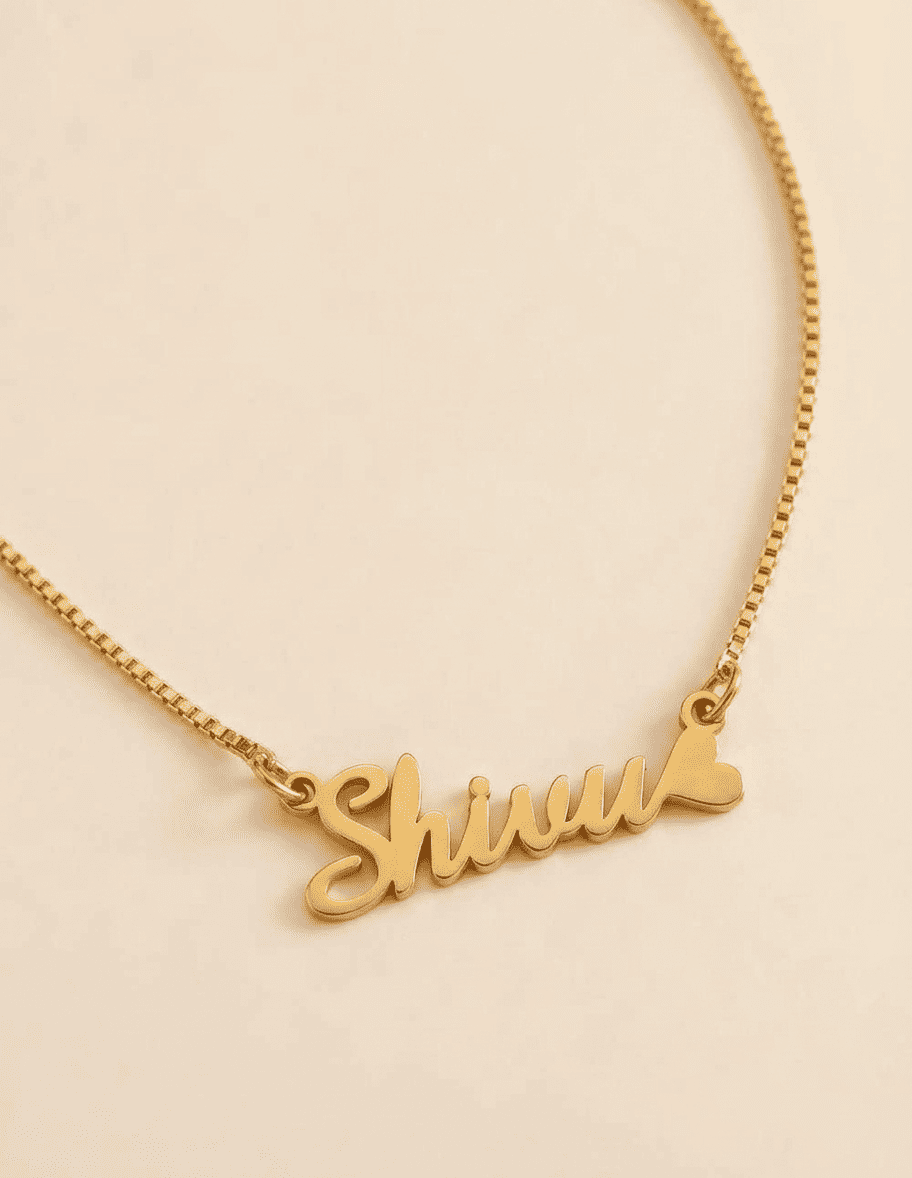 Charming Love Name Chain