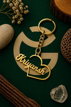 Heart Outline Personalized Charm