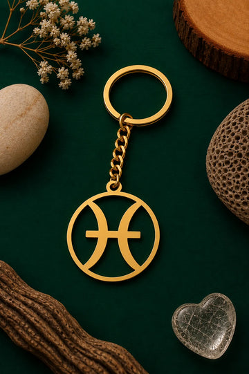 Ocean Soul Pisces Keychain