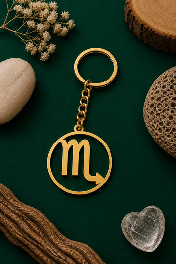 Mystic Scorpio Keychain