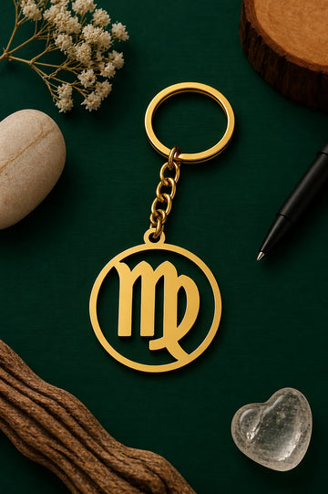 Zodiac Grace Virgo Keychain