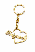 Heart Outline Personalized Charm