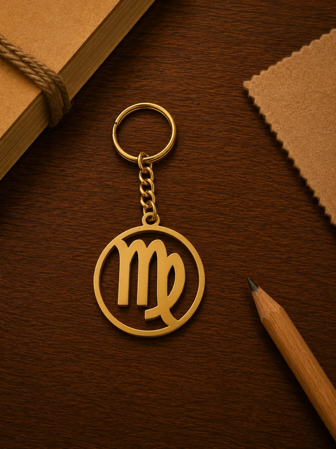 Zodiac Grace Virgo Keychain