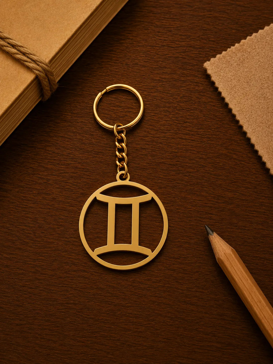 Twin Soul Gemini Keychain