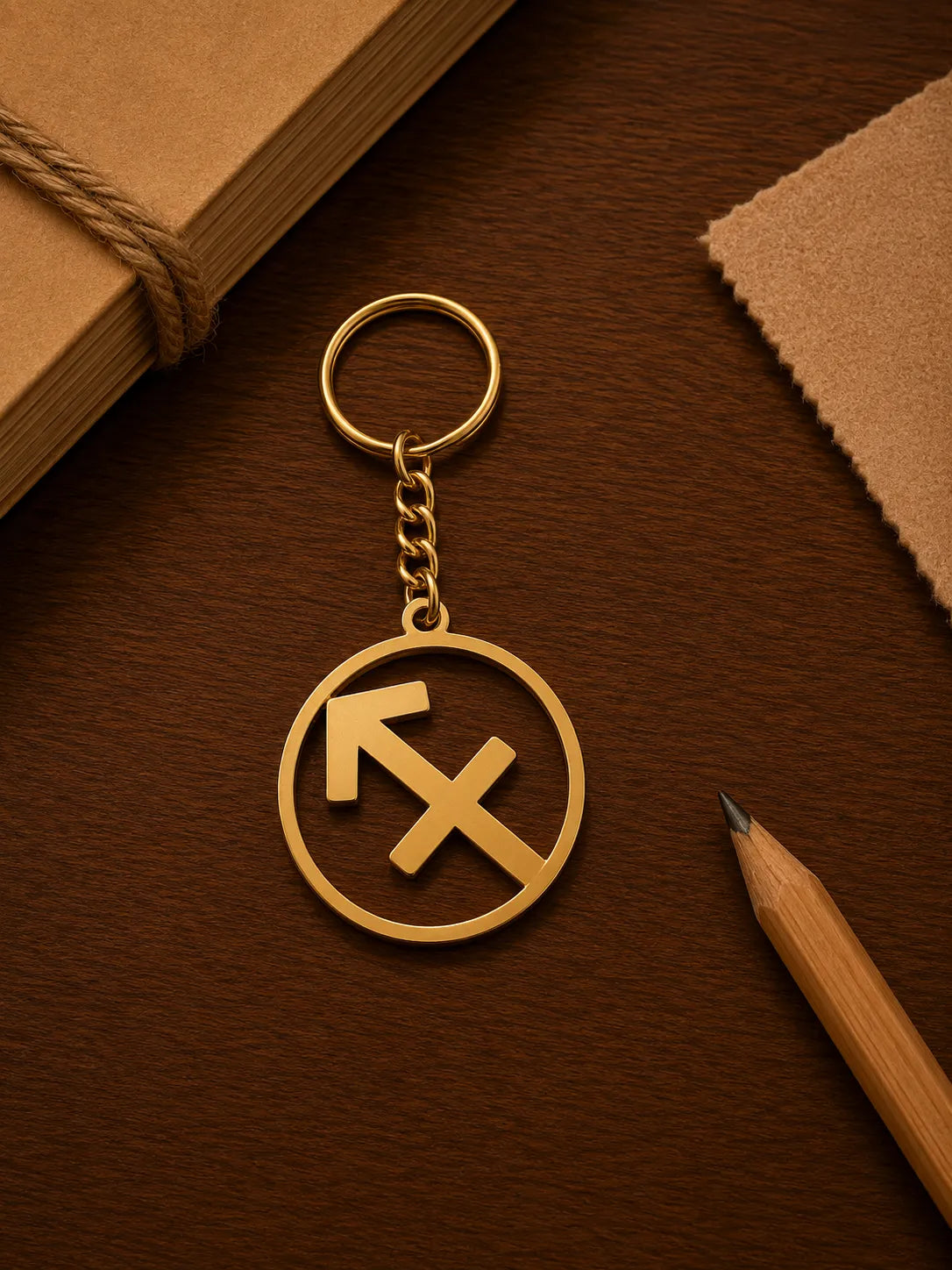 Adventure Spirit Sagittarius Keychain