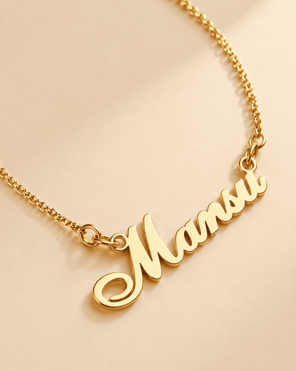 Timeless Script Name Necklace