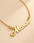 Timeless Script Name Necklace