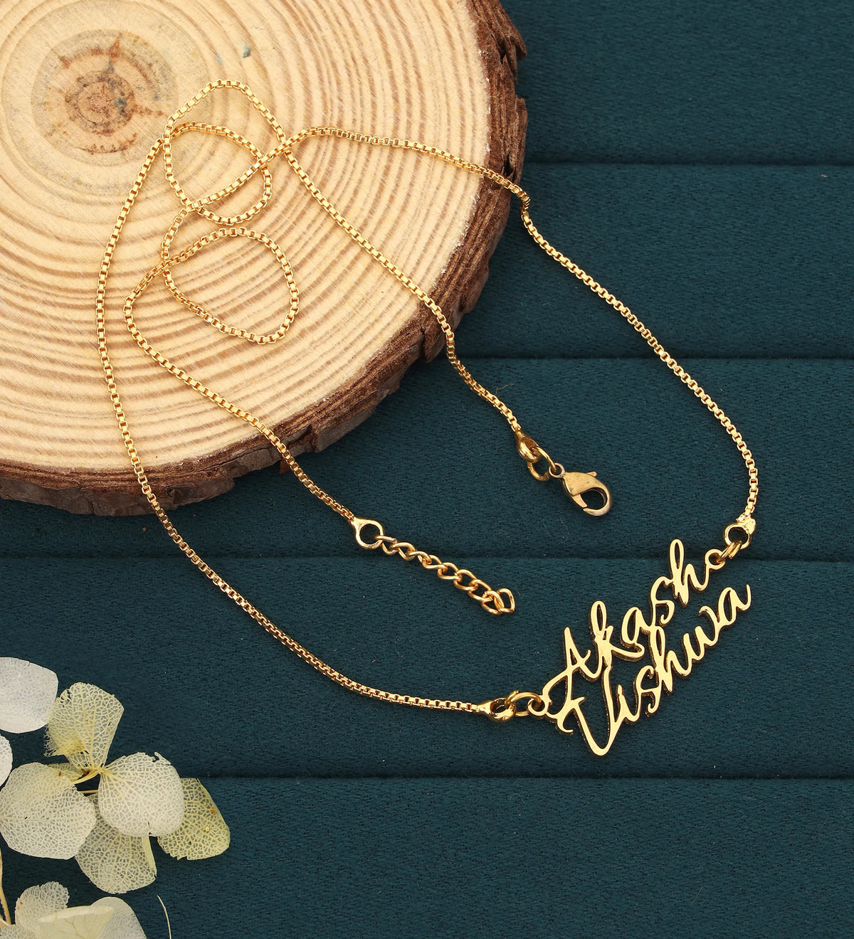 Classic Couple Name Necklace