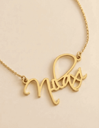 Cursive Curved Name Necklace