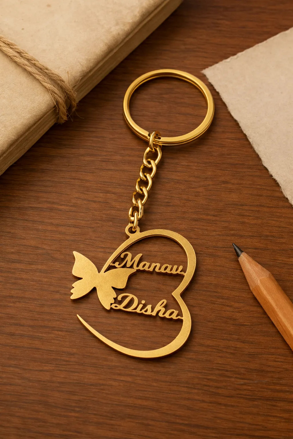 Love Knot Butterfly Charm
