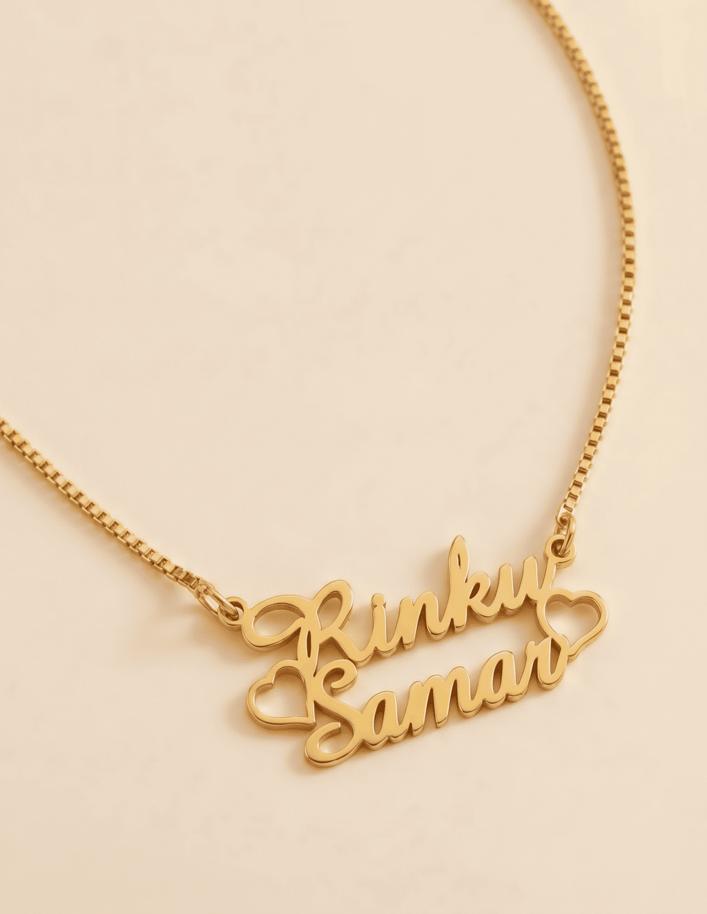 Love Accent Name Pendant