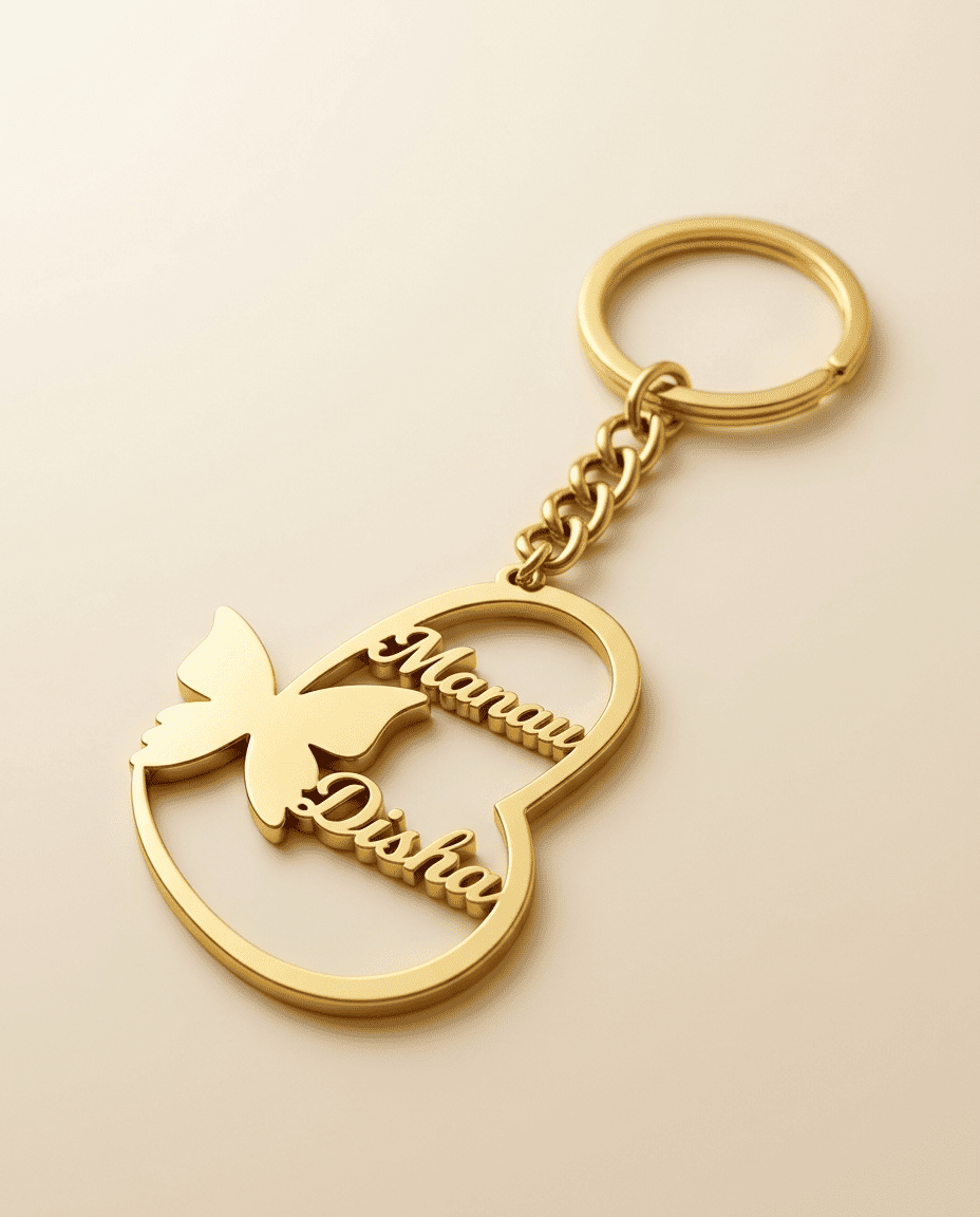 Love Knot Butterfly Charm