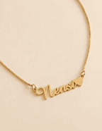 Love Script Name Necklace