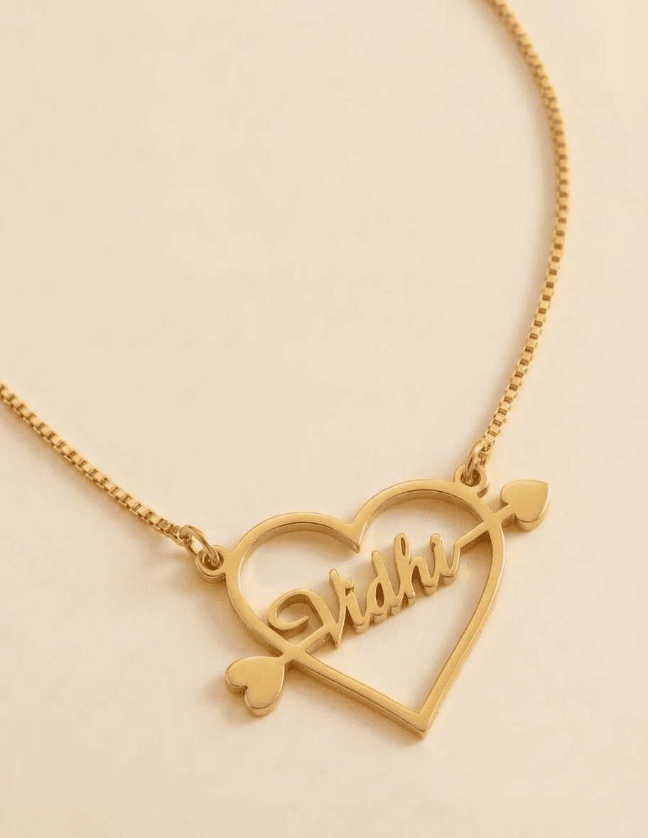 Love Shot Name Necklace
