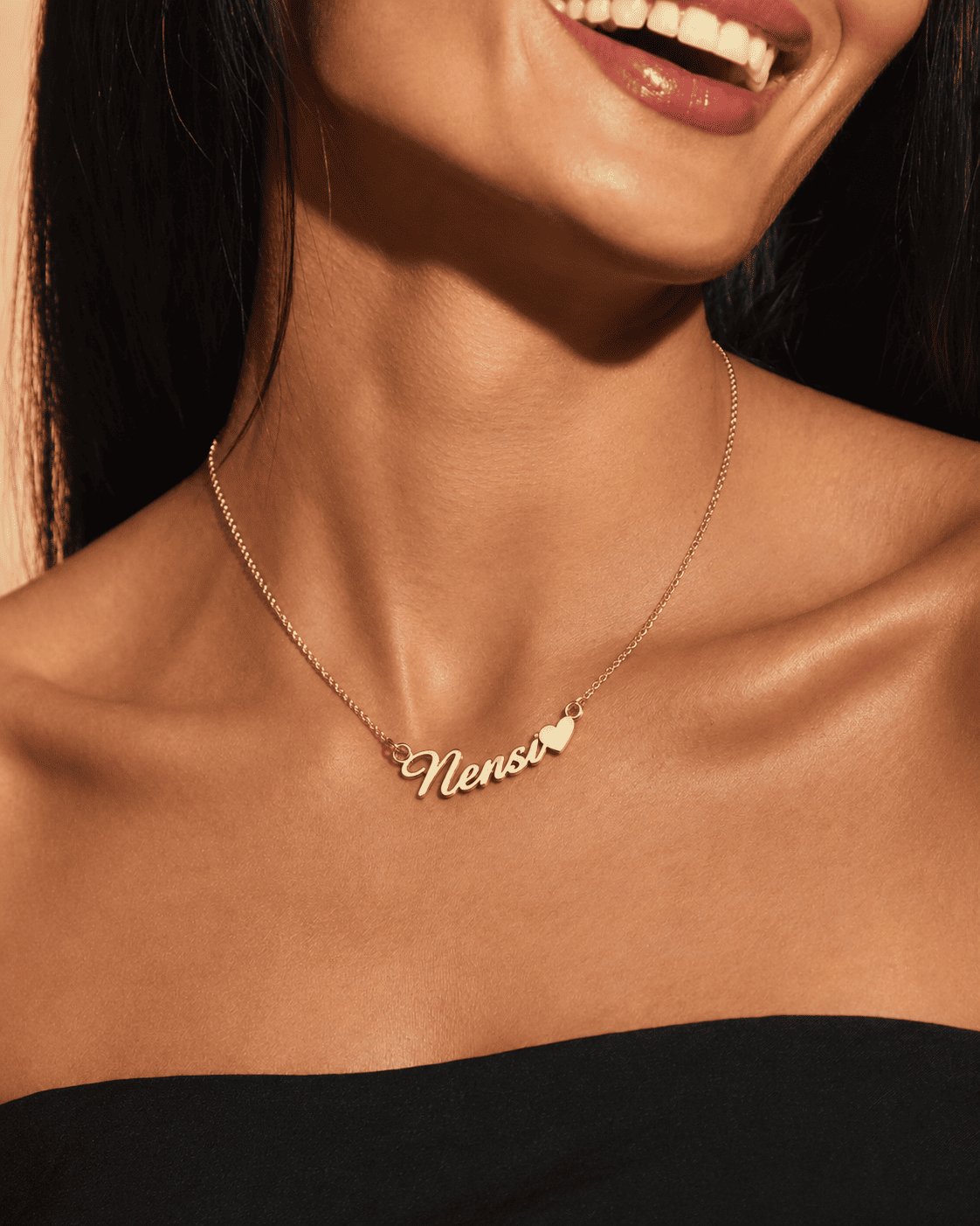Love Script Name Necklace