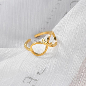 Infinity Name Ring