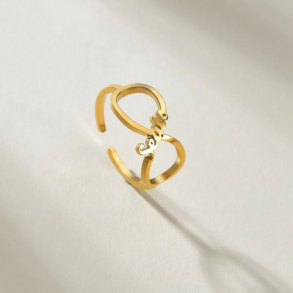 Infinity Name Ring
