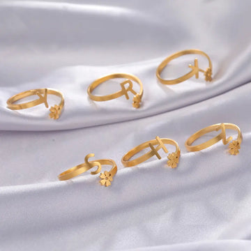 Flower Name Ring
