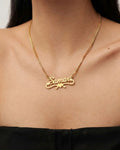 Delicate Heart Name Necklace