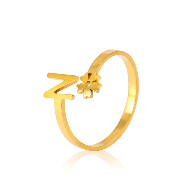 Flower Name Ring