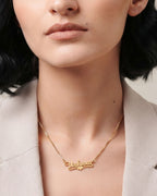 Minimal Heart Name Pendant