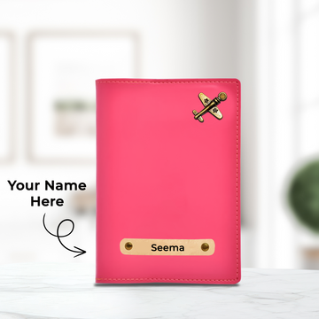 Pink Passport Cover