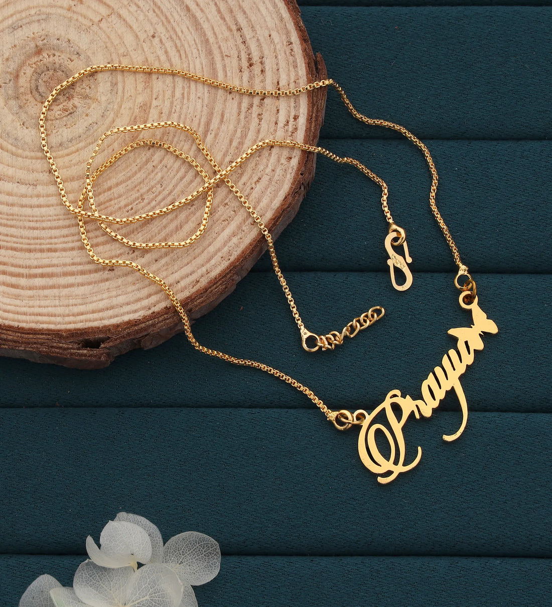 Butterfly Name Necklace